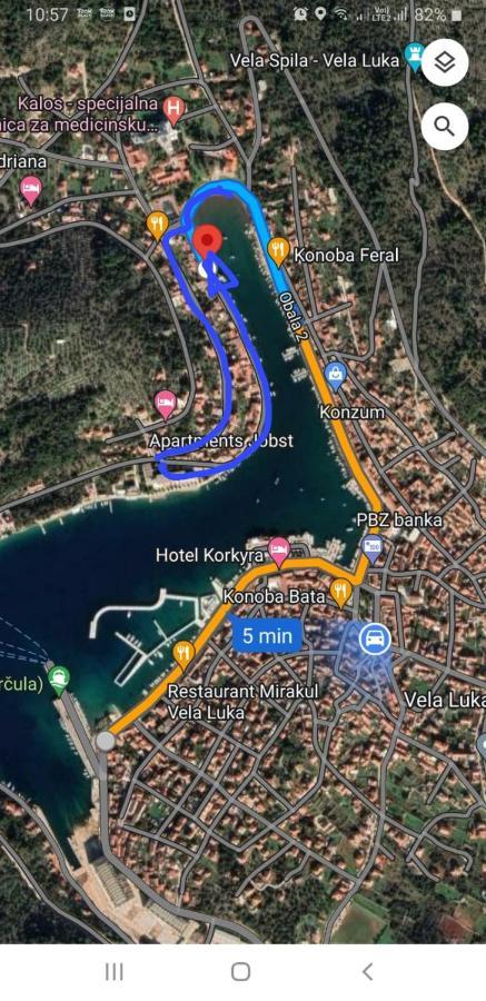 Apartman Vranac Vela Luka Exterior photo